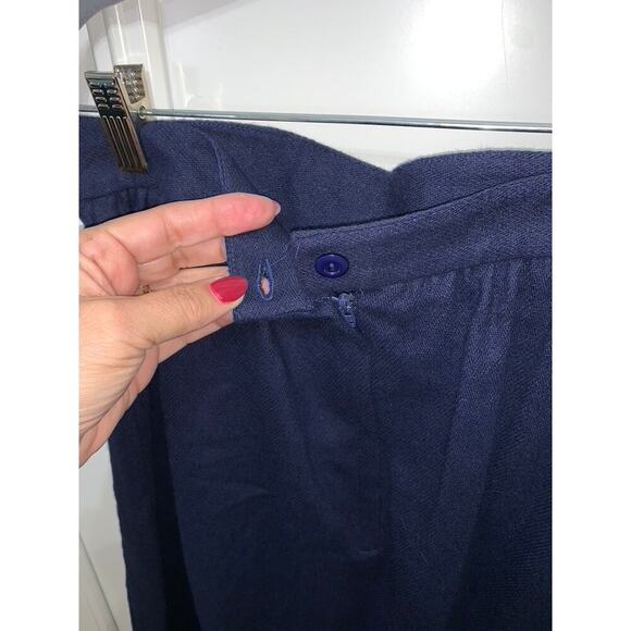 Vintage JBJ Sportswear Women's Navy Midi Skirt‎ Size 8 Lined Casual - Picture 8 of 8